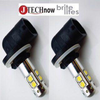 Jtech 881 Type 50W High Power SMD LED Fog/DRL Bulb Xenon White Light. Pair Automotive