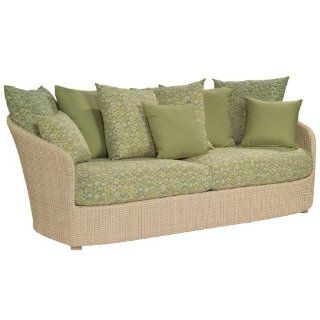 Replacement Cushion   Whitecraft by Woodard Oasis Wicker Sofa  Outdoor And Patio Furniture  Patio, Lawn & Garden