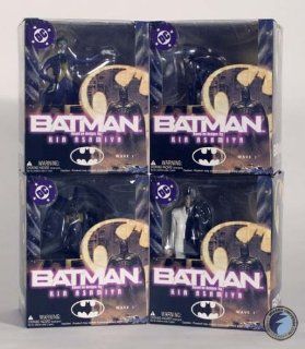 Batman by Kia Asamiya Action Figures Series 1 Set of 4 Toys & Games