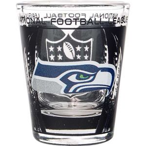 Seattle Seahawks 3D Wrap Color Collector Glass