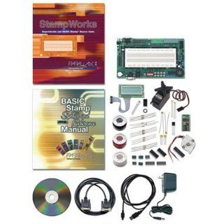 STAMPWORKS EXPERIMENT KIT INCLUDES 35 EXPERIMENTS BASED ON THE BASIC STAMP 2 MICROCONTROLLER Electronic Components