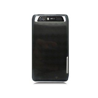 Motorola Atrix HD MB886 Black Flex Transparent Cover Case Cell Phones & Accessories