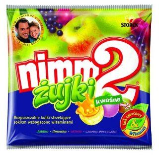 Storck Nimm 2 Zujki Soft SOUR Multivitamin candy with juice 90g  IMPORTED Shipping from USA  Gummy Candy  Grocery & Gourmet Food