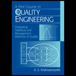 First Course in Quality Engineering