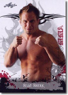 2010 Leaf MMA #80 Sean Sherk (Mixed Martial Arts) Trading Card in Screwdown Display Case at 's Sports Collectibles Store