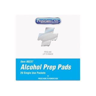 Physicianscare Xpress Alcohol Pads First Aid Kit Refill (case Of 40)