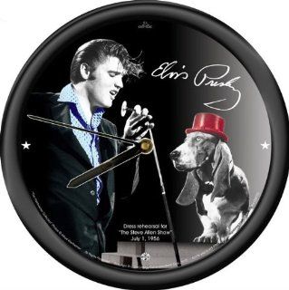 Elvis Presley Wall Clock Hound Dog  