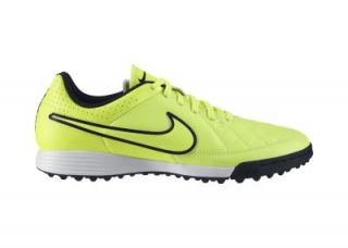 Nike Tiempo Genio Leather Mens Turf Soccer Cleats   Volt