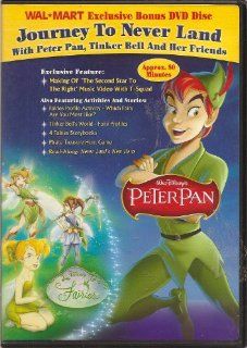 Journey To Never Land with Peter Pan, Tinker Bell and Her Friends    Exclusive Bonus DVD 