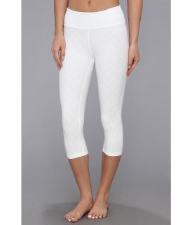 Beyond Yoga Quilted Essential Legging Womens Workout (White)