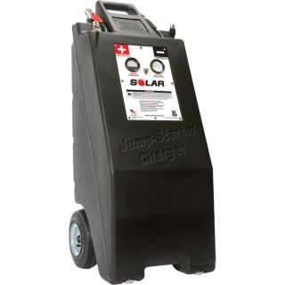 Solar Commercial Jumpstarter Charger System with Air Compressor   Model 3001