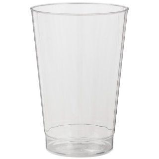Classic Crystal CC12240 12 oz Clear Tall Fluted Tumbler (20 Packs of 12)