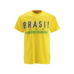 Brasil Soccer Country Graphic T Shirt