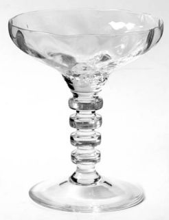 Bryce 670 Diamond Optic Liquor Cocktail   Stem #670, Diamond  Optic Bowl