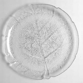 Arcoroc Aspen Dinner Plate   Clear, Leaf Shape