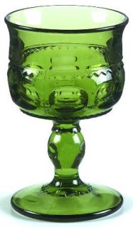 Colony Color Crown Green Liquor Cocktail   Stem #77, Solid Green