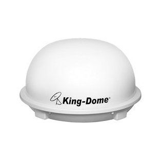 King Dome KD 5500 Stationary Automatic Satellite Antenna f/DISH Network   White   Must Use w/ViP211, 211k, or 411 Sports & Outdoors