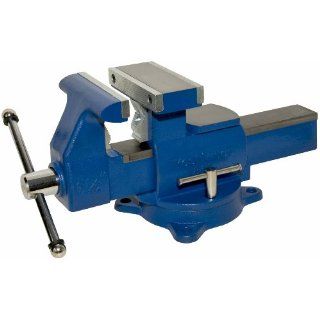 Yost Vises 865 DI 6.5" Multi Purpose Reversible Combination Pipe and Bench Vise with 360 Degree Swivel Base, Made in US Bench Clamps