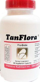 TANFLORA   Probiotic for GI Health   90 vegetarian capsules Health & Personal Care