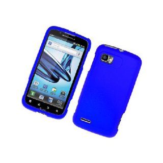 Motorola Atrix 2 MB865 Blue Hard Cover Case Cell Phones & Accessories