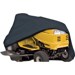 Classic Accessories RiderTech Tractor Cover   Black, 72 Inch L x 44 Inch W x 46