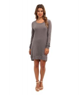 BCBGMAXAZRIA Myla Knit French Terry Tunic Dress Womens Dress (Gray)