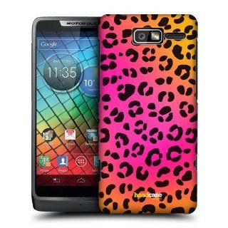 Head Case Designs Pink Leopard Mad Prints Hard Back Case Cover For Motorola RAZR i XT890 Cell Phones & Accessories