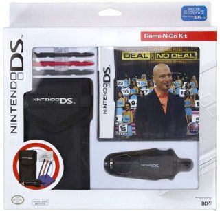 Deal or No Deal Nintendo DS Game N Go Kit (Black Carrying Case/Gray, Red, Black Styli) Video Games