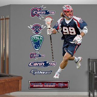 Paul Rabil Lacrosse REAL BIG. Fathead Wall Graphics 3'9"W x 6'3"H  Other Products  