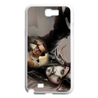 Custom Johnny Depp Back Cover Case for Samsung Galaxy Note 2 N7100 N1784 Cell Phones & Accessories