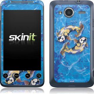 Animals   Koi Yin Yang on Blue   HTC Evo Shift 4G   Skinit Skin Cell Phones & Accessories