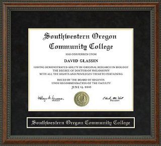 Southwestern Oregon Community College Diploma Frame  Sporting Goods  Sports & Outdoors
