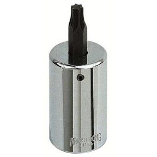 Armstrong 10 872 1/4 Inch Drive Standard Length Torx Driver Socket T15    