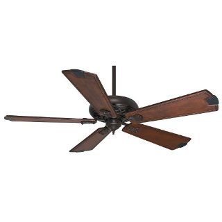 Casablanca 55035 Fellini 60 Inch Ceiling Fan with Five Walnut Blades and Wall Control, Brushed Cocoa    