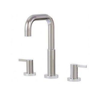 Aqua Brass 68016PC BLADE WIDESPREAD LAVATORY FAUCET   Touch On Bathroom Sink Faucets  