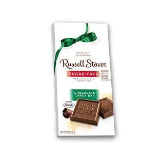 Russell Stover Sugar Free (with Splenda) Chocolate Candy Bar 2.875 oz.  Chocolate Truffles  Grocery & Gourmet Food