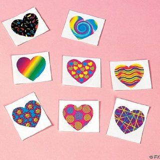 Funky Heart Tattoos Toys & Games
