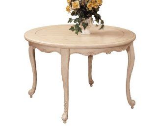 POWELL   Hills of Provence "Antique White over Terra Cotta" Dining Table   Item 877 413  