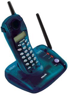 VTech 9123 900 MHz Cordless Phone with Caller ID (Blue)  Cordless Telephones  Electronics