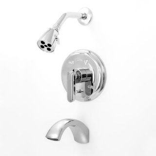 Sigma 1.902668.21 Polished Silver 900 Lisbon P/B T/S   Bathtub And Showerhead Faucet Systems  
