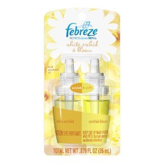Febreze Noticeables White Orchid & Bloom Air Freshener Refill (0.879 Fl Oz) Health & Personal Care