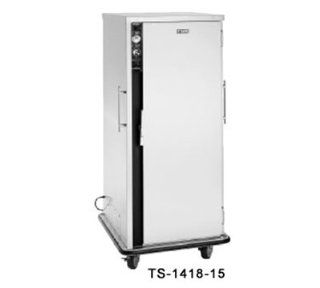 FWE   Food Warming Equipment TS 1418 15220 Heated Tray Delivery Cart w/ 1 Door, 15 Pair Universal Slides, Insulated, 220/1V, Each Kitchen & Dining
