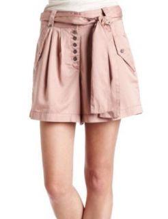 French Connection Women's Sierra Sateen Short, Pink, 0