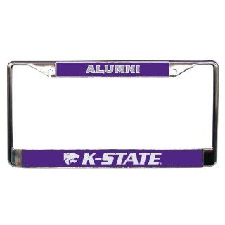 Kansas State University   License Plate Frame   Alumni  Sports Fan License Plate Frames  Sports & Outdoors