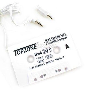 Topzone 2.5mm Car Audio Tape Cassette Adapter for CD / MD /  / iPod / Nano / Touch   Players & Accessories