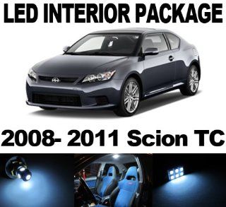 JLC Scion tC 2008 2011 7x SMD LED Interior Bulb Package Combo Deal in WHITE Automotive