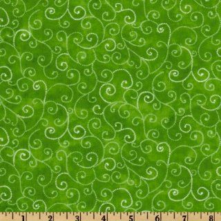 Moda Marble Swirls (9908 66) Green Fabric