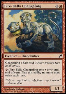 Magic the Gathering Playset Fire Belly Changeling Toys & Games