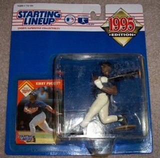 1995   Kenner   Starting Lineup   MLB   Kirby Puckett #34   Minnesota Twins   Vintage Action Figure   w/ Trading Card   Limited Edition   Collectible Toys & Games