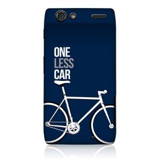 Head Case Designs One Less Car Fixed Gears Hard Back Case Cover For Motorola DROID RAZR XT910 Cell Phones & Accessories